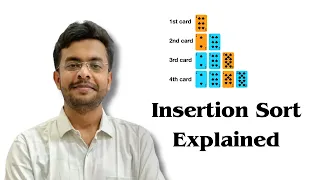 Insertion Sort Algorithm Explained Complete Dry Run Easy Explanation DAA 30