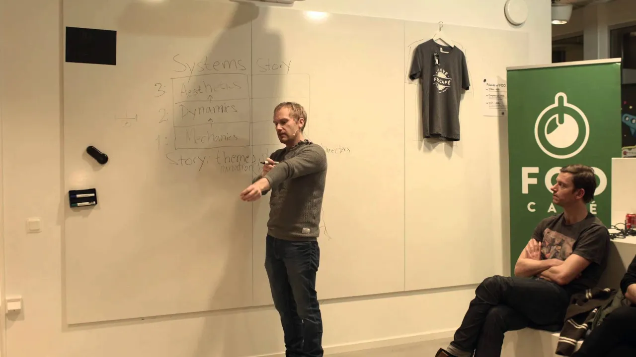 Game design with 4 layers approach - Thomas Grip