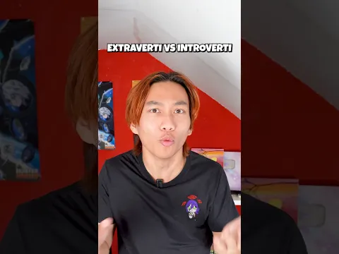 être extraverti vs être introverti