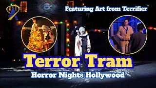Art the Clown Hijacks Terror Tram! 🎅 HHN Hollywood 2026 Highlights