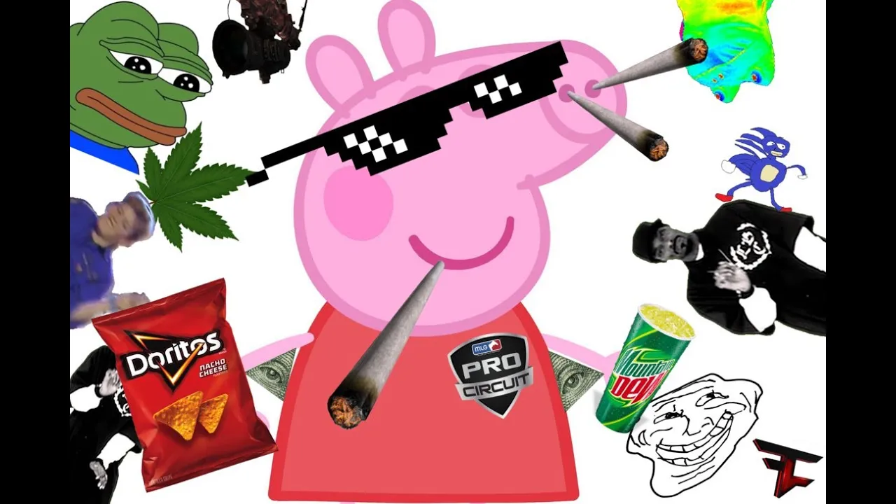 MLG Peppa Pig Dorito City