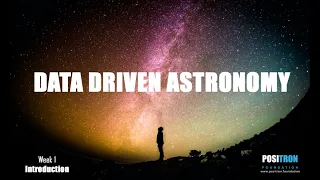 Data Driven Astronomy Course Introduction