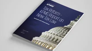 Insights on U S Tax Reform from KPMG