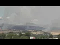 Crews respond to fast-moving grass fire in Boise Foothills