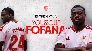 La primera entrevista a Youssouf Fofana como jugador del Sevilla FC