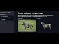 Background remover App Python Stream lit
