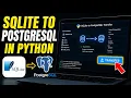 How to transfer data from SQLite to PostgreSQL using Python - Beginner Guide