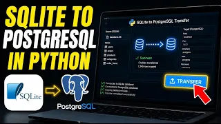 How to transfer data from SQLite to PostgreSQL using Python - Beginner Guide