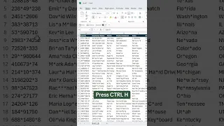 How to clean messy data using the Find Replace tool