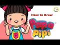 Download Lagu How to Draw Pipi Zola | Papa Pipi
