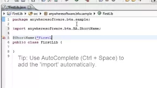 Basic4android Tutorial - Creating a library