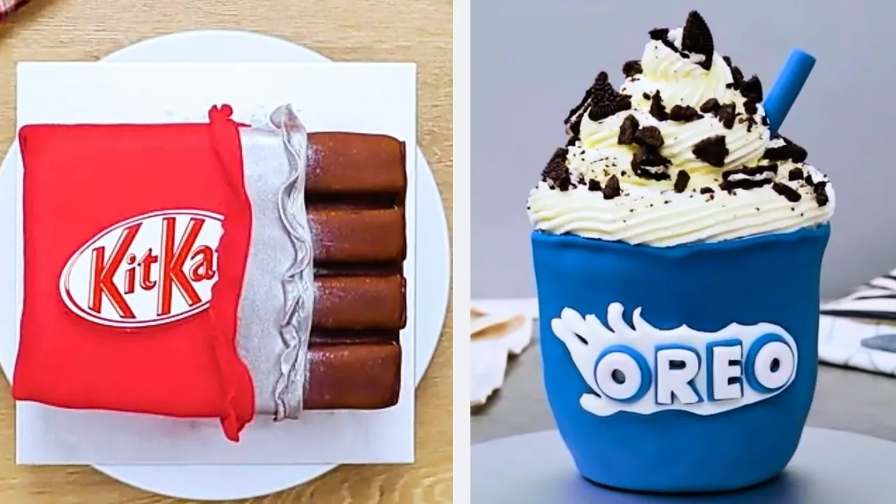 Is it CAKE or FAKE?   Awesome Kitkat & Oreo Realistic Cakes   Illusion Cake Decorating Ideas