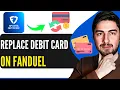 How To Replace Debit Card On Fanduel Quick Easy