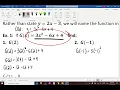 Unit 8 Chapter 2 Function Notation Part 1