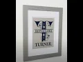 SPLIT MONOGRAM WALL DECOR a How To