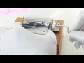 30 Note DIY Hand Crank Music Box Movement Kit Hole Puncher 20 Blank Refill Paper Strips Tape
