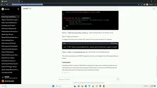 Running a Python script in Wordpress