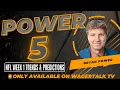 NFL Week 1 Picks Predictions and Odds Power 5 with Bryan Power