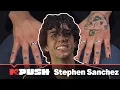 Tattoo Tour with Stephen Sanchez What Do His Tattoos Mean MTV Push