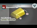 Siemens NX - Variable Edge Blend How to create variable edge blend in nx