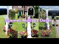 QUICK AND EASY SUMMER MAILBOX DECOR IDEA