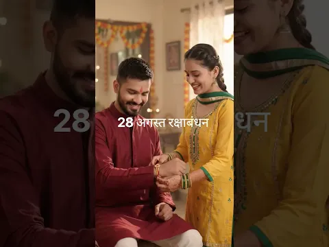 28 अगस्त रक्षाबंधन # trending video@#