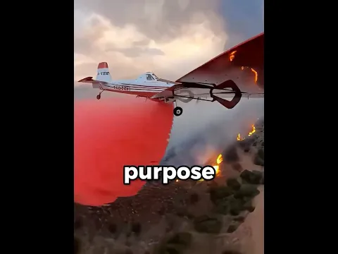 Planes Drop PINK Water?! 😳