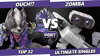 Port Priority 9 - Ouch Wolf Vs Zomba ROB Smash Ultimate