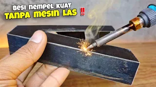 TERNYATA SEMUDAH INI MENEMPELKAN BESI TANPA MESIN LAS ❗