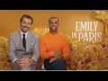 Lucien Laviscount and William Abadie Talk Emily in Paris Season 3 aka Saison Trois