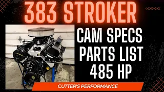 Affordable 383 Stroker build Parts list Check description for part s