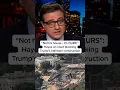 Not his house it s OURS Hayes on court blocking Trump s ballroom construction