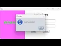 Login Page using java java project Authentication