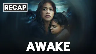 awake 2021 full movie recap in english sci fi thriller explained