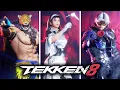 Tekken 8 - All Character Select Animations \u0026 Voice Lines (Updated)