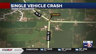 Appleton man suffers life-threatening injuries in single-vehicle crash