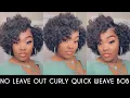 HOW TO NO LEAVE OUT CURLY QUICK WEAVE BOB STEP BY STEP TUTORIAL Tatiaunna