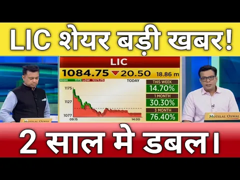 Download MP3 🔴LIC SHARE letest news | lic share anelysis today | lic share next Target