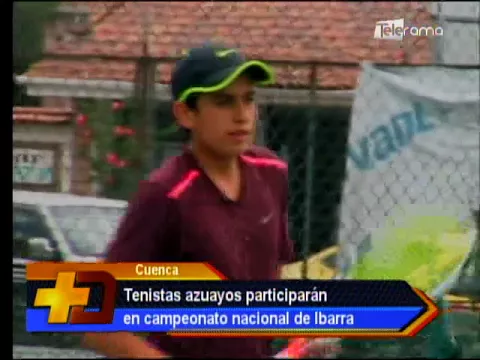 Tenistas azuayos participarán en campeonato nacional de Ibarra