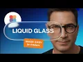 How to Make Liquid Glass Effect iPhone Figma UI Design 2025