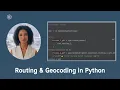 HERE Connector fur Python - Routing Geocoding effizient integrieren DE