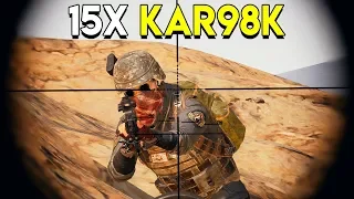 Download 15X KAR98K - PlayerUnknown's Battlegrounds (PUBG) MP3