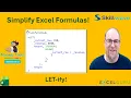 Convert Excel Formulas to LET Automatically with Letify Monkey