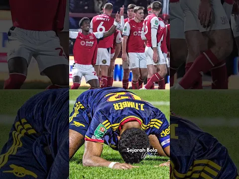 Arsenal kalah lawan tim peringkat 18 divisi 4! 🤯