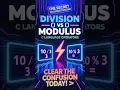 Modulus vs Division Operator in C Difference Explained with Examples