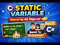 Static Variable in C Explained in 5 Minutes With Example
