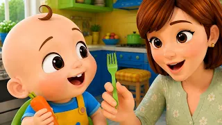 Yes Yes Vegetables Song | Good Habits | Nursery Rhymes & Kids Songs