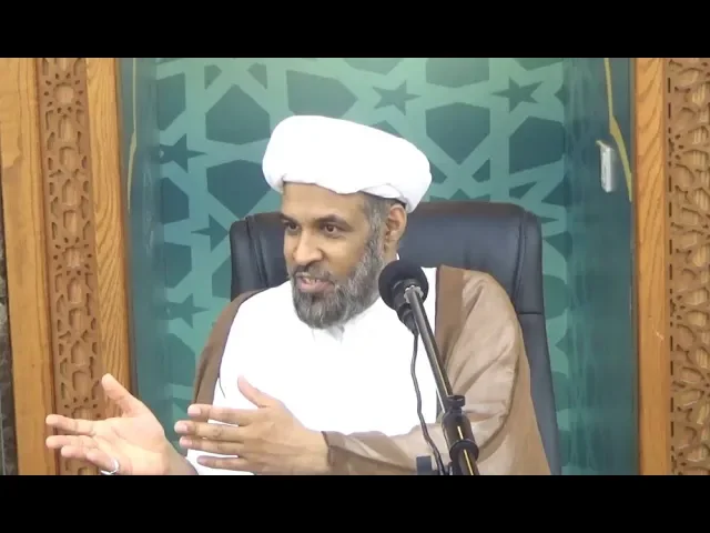 ⁣📚 بين العسكري الإمام والسيد محمد علي الفقيه | سماحة الشيخ عبدالجليل البن سعد - مسجد الإمام الصادق ع