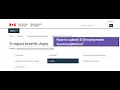 How to submit application for Employment Insurance EI in Canada Part 1 Step by step guide