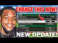The BEST Post Patch Settings in College Football 27
